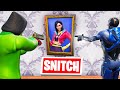 SNITCH The HIDER IN THE PAINTING To WIN! (Fortnite)