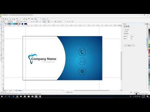 Video: Cum Se Fac Cărți De Vizită în Corel Draw