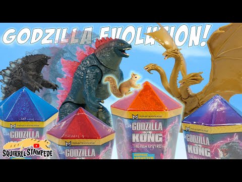 Godzilla X Kong The New Empire Hollow Earth Crystals Mini Monster Review