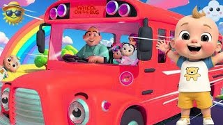 Wheels On The Bus Service Vehicles Excavator Version 118 Seconds Crocomix Kids