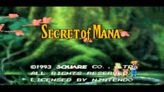 Secret of Mana - Secret of Mana (SNES / Super Nintendo) - Intro - Fear of the Heavens - User video