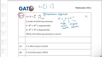 Gate Data Science And AI || Linear Algebra Previous Year Questions Practice 2023 #gatedsai #gate2023