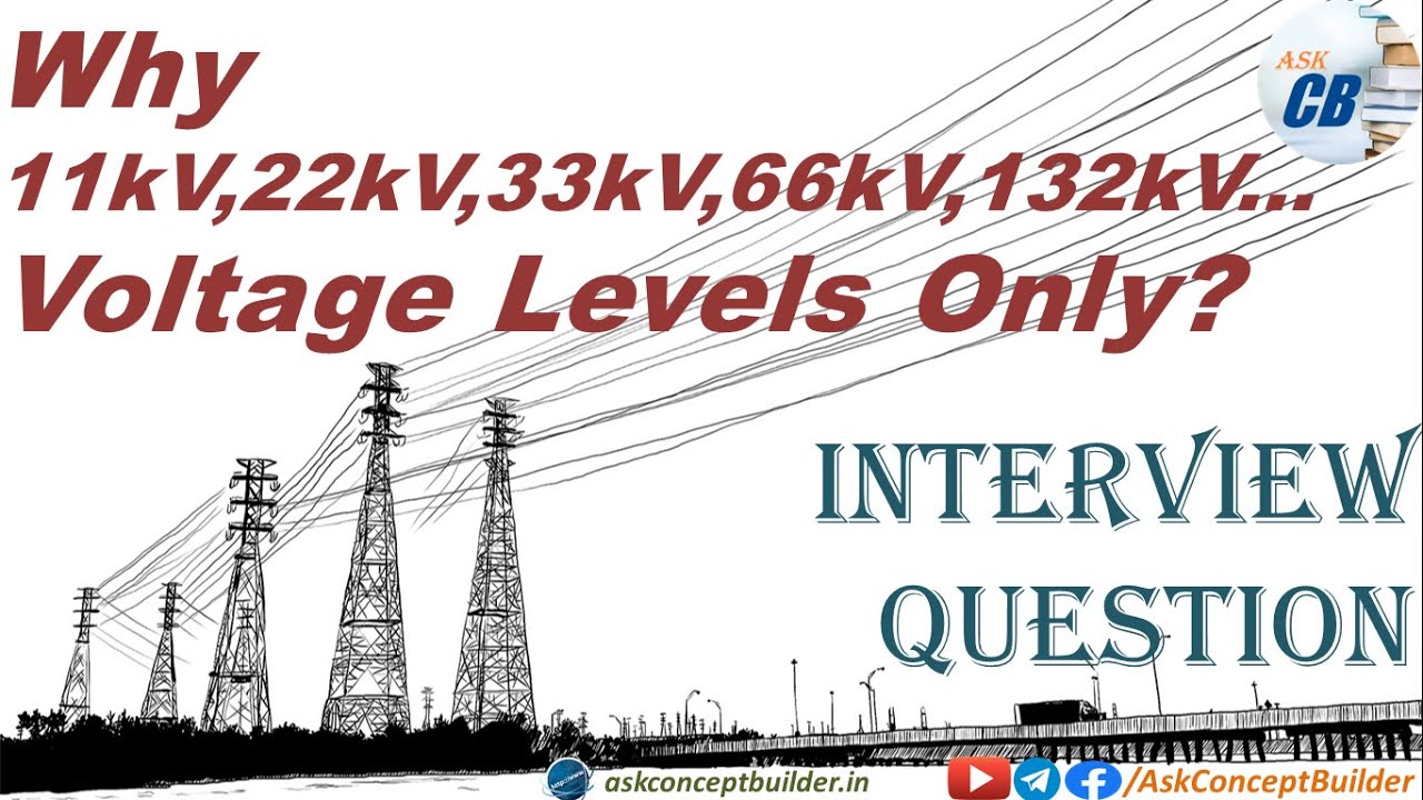 why-11kv-22kv-33kv-66kv-132kv-used-in-india-interview-question