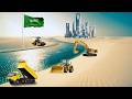 السعودية تبهر العالم وتحفرأكبر نهر صناعي في العالم وسط الصحراء أطول من نهر النيل السعودية تبهر العالم وتحفرأكبر نهر صناعي في العالم وسط الصحراء أطول من نهر النيل