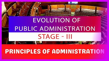 Evolution of Public Administration || Stage 3 - Era of Challenge ( 1938-1947 ) By BSSS College