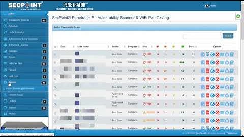 SecPoint Penetrator V59 Vulnerability Scanner
