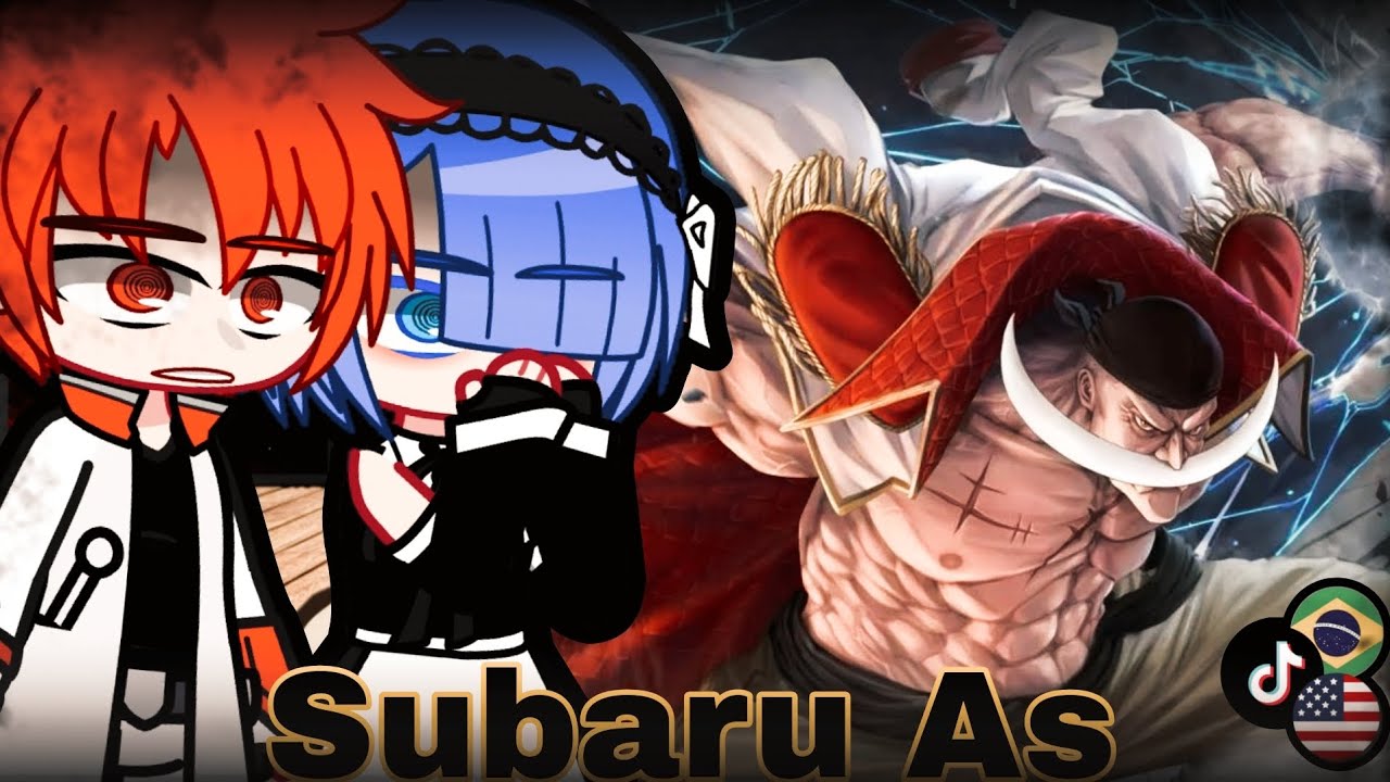 🇺🇲🇧🇷 Re:Zero React 🔥 Subaru As Whitebeard - Gacha React