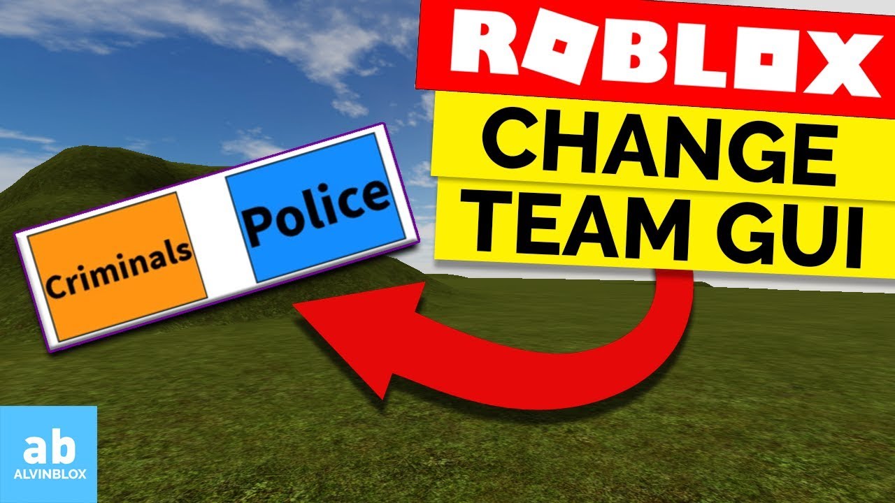 How To Make A Team Change Gui On Roblox Youtube - roblox how to change the name of a team