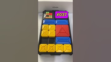 Super Slide - 037 #giiker #superslide #challengeslide #huarongroad #puzzle