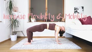 Increase Back Flexibility & Mobility || Great For Back Pain & Stiffness