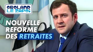 La réforme des retraites d'Emmanuel Micron a été adoptée ???? - Groland - CANAL+