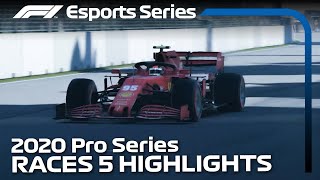 2020 F1 Esports Pro Series Presented by Aramco: Race 5 Highlights