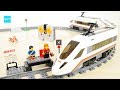 レゴ シティ ハイスピードパッセンジャートレイン 60051 セット説明 5:59～ ／ LEGO City High-speed Passenger Train