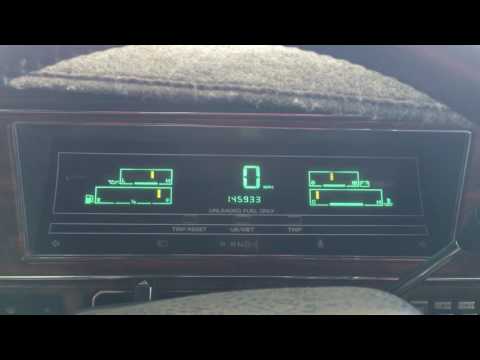 1991 Chrysler New Yorker Digital Gauge Cluster Update