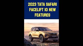 2023 Tata Safari Facelift 4 New Features Tata tatasafari shorts