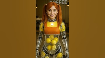 Squid Game Ai Fresh Lemonade Dispenser Robot ASMR #squidgame2 #squidgamchallenge #animation #robot