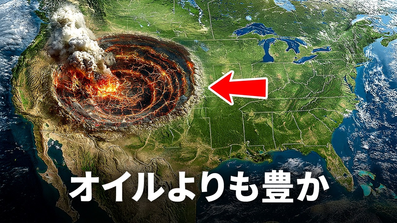 アメリカを永遠に豊かにする火山が発見されました