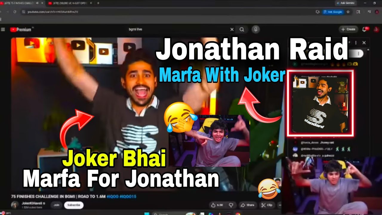 JONATHAN 🔥 & JOKER KI HAVELI 💃 Marfa Dance on Stream 😱 Full Vibes! # ...