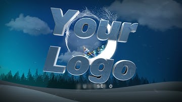 Make Merry Christmas Logo Video with After Effects templates - MakeWebVideo.com