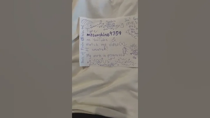 mssunshine9754 are my videos I created, my work in...