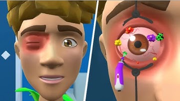 Eye Clinic 👁️🧔😎All Levels Gameplay Walkthrough Android - ios Game