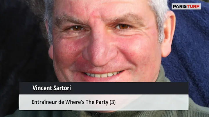 Vincent Sartori, entraneur de Where's The Party (1...