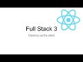 Full Stack 3 - Getting rid of PHP (and other changes)