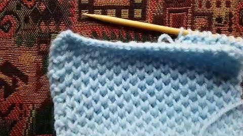 How to knit honeycomb brioche: a Knittycat