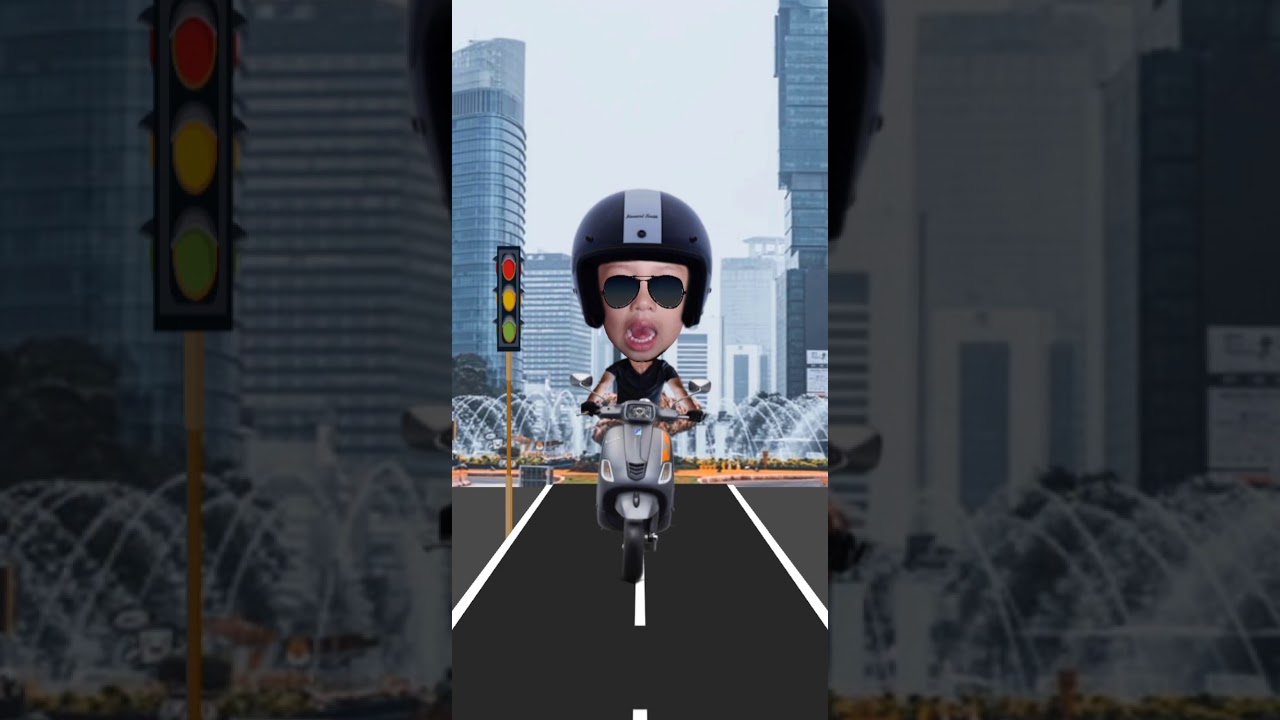Naik vespa - YouTube