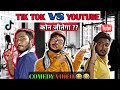 Tiktok vs youtube  bast comedy hindi  tik tok vs youtube end game  mdkichikchik