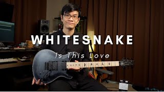 Whitesnake - Is This Love - cover By Vinai T (PRS DW CE24 Limited)