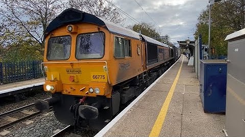 Class 66 | 66775 ‘F231 HMS Argyll’ | GB Railfreight | Reading West | 15/11/21