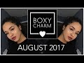 AUGUST 2017 BOXYCHARM | Raimi Reyes