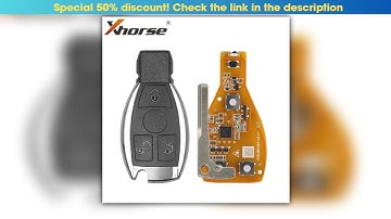 Xhorse VVDI BE Key Pro Improved Version with Smart Key Shell 3 Button for Benz