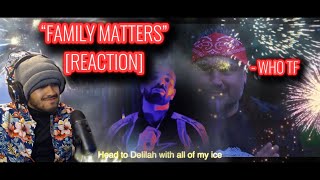 HE ATE NOT SURE… 😳🫥 DRAKE ( “FAMILY MATTERS” REACTION.)