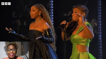 Rhonda Nunn REACTS to Chloe x Halle perform FEELING GOOD 🔥 | The Earthshot Prize 2022 - BBC