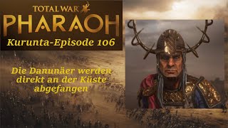 Total War: Pharaoh - Kurunta - Die Danunäer werden direkt an der Küste abgefangen - E106