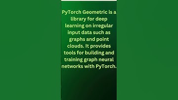 PyTorch Geometric: Graph Deep Learning