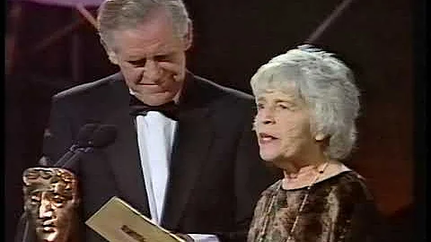 Patricia Hayes at the 1990 Bafta Craft Awards