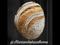 How to score leaves &amp; wheat husks on your sourdough bread - new pattern