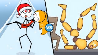 Run Now Game VS Kick & Break The Ragdoll Game_All Level Up In Android Gameplay iOS screenshot 3