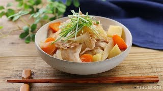 レンジ で 簡単！レンチン肉じゃが の レシピ 作り方