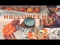 COZY HALLOWEEN/FALL NIGHT ROUTINE 🎃 | Apple Cider, Baking, Clean With Me ✨