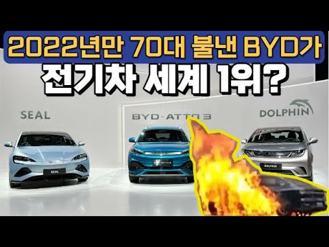 2022년에만 70대 불낸 BYD가 세계 전기차 1위?
