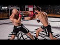 Kazakh viking vs ukrainian iron chin  baron vs dobrovolskiy  boxing with mma gloves  nmf 6