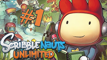 Scribblenauts Unlimited PC Gameplay / Walkthrough Part 1 - The Basics