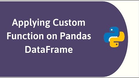 Applying Custom Function on Python Pandas DataFrame Columns using Lambda expressions