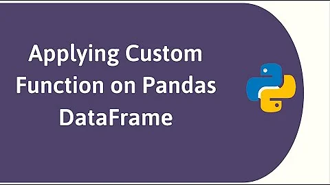 Applying Custom Function on Python Pandas DataFrame Columns using Lambda expressions