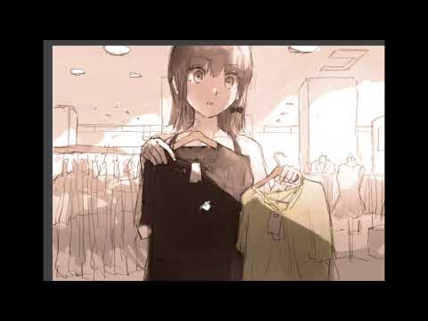 イラスト講座 背景イラスト解説 服屋 メイキング Youtube