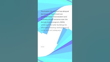 Austin leaders tackle zoning cases as residents push back